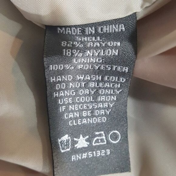 Vince Camuto Skirt Abstract Tie-Dye‎ Mini Skirt Faux Wrap Brown Orange 8 Petite - Picture 6 of 8